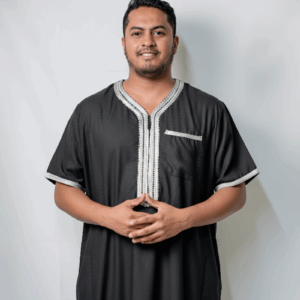 AMK Black Signature Arabian  Jalabiya - MAG